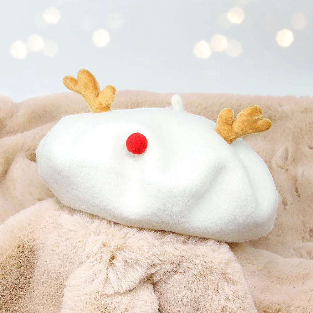 Reindeer Beret