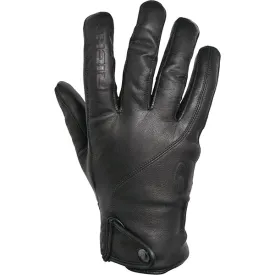 Richa Brooklyn Waterpoof Leather Touring Cruiser Motorcycle Gloves Black