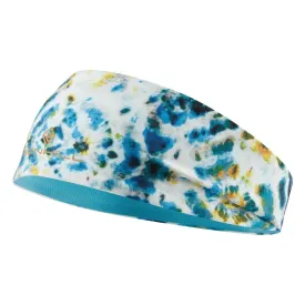 Ronhill Reversable Contour Headband- Tiedye/Azure