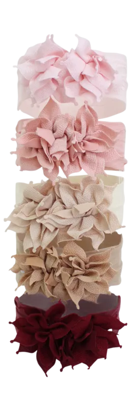 Shabby Flower Headband