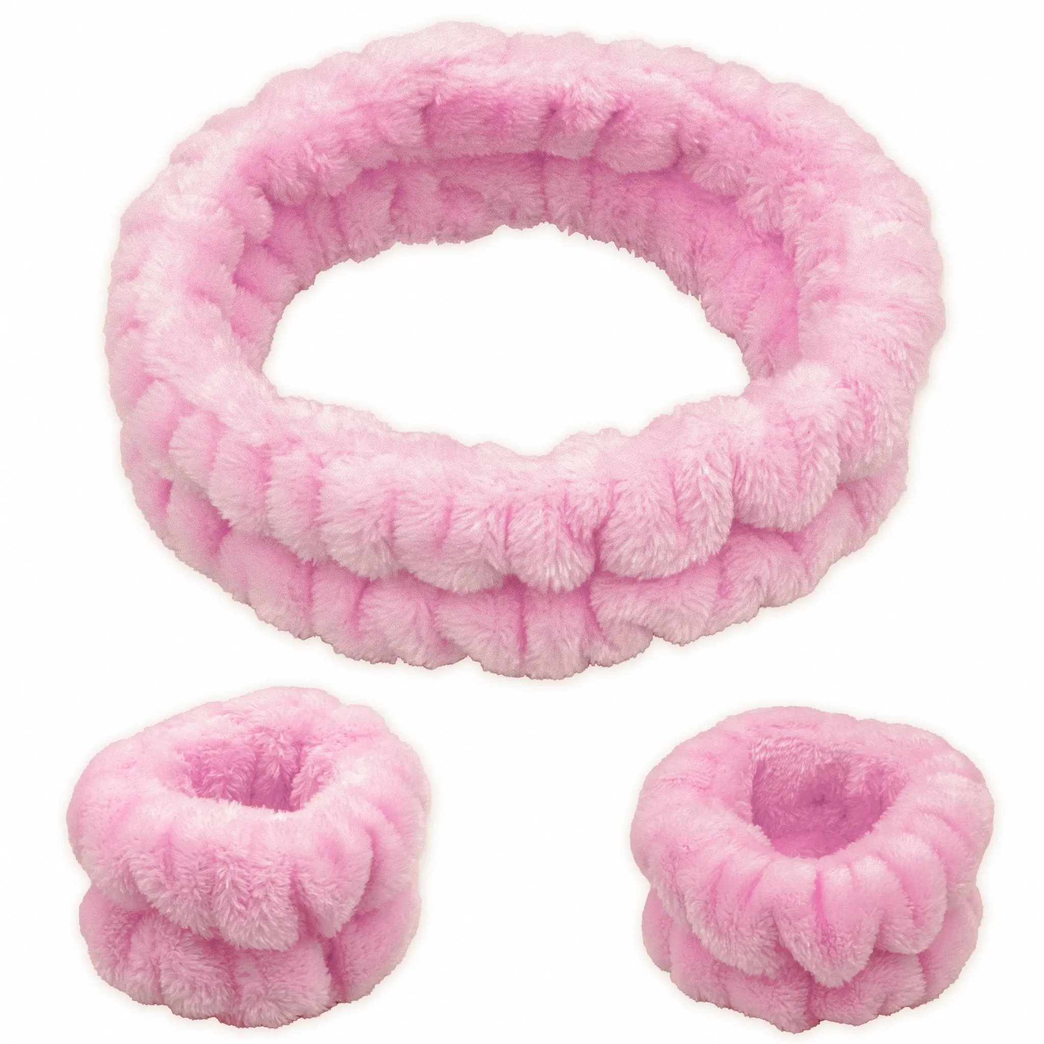 Soft Spa Headband and Wristbands