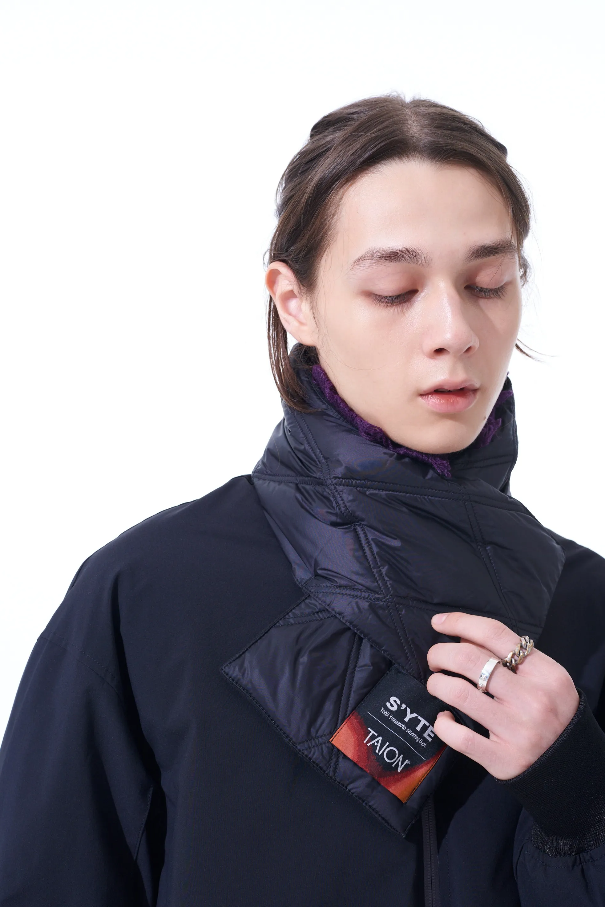 【S'YTE x TAION】Collaboration Collection QUILTED DOWN SCARF