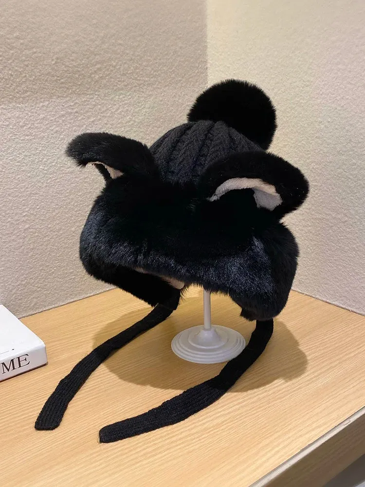 TEEK - Plush Ear Protection Baotou Hat