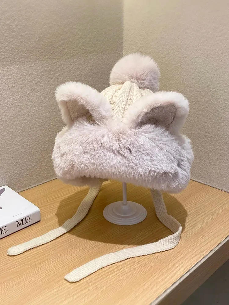 TEEK - Plush Ear Protection Baotou Hat