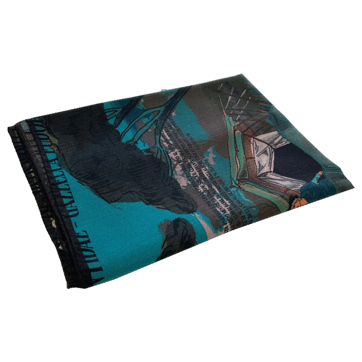 The African Savannah pop scarf