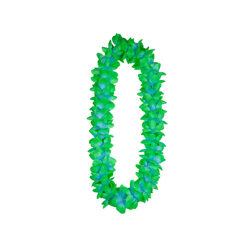 Two Tone Petal Lei 9.5cm Aqua Green