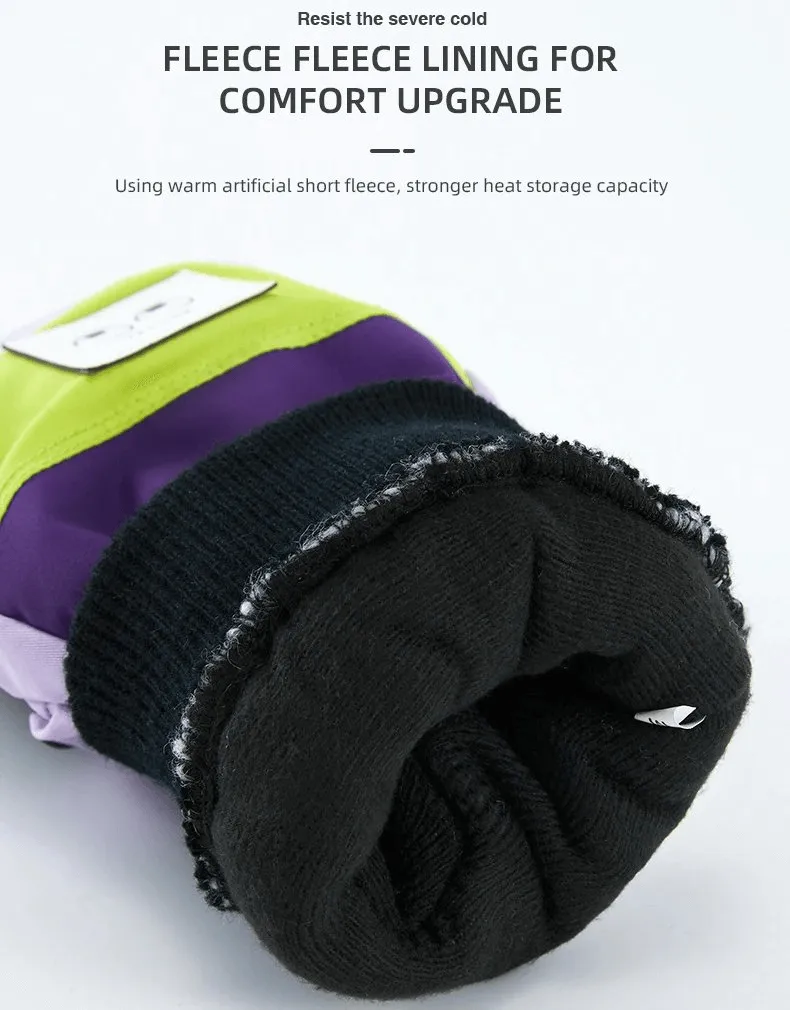 Ultralight Thickened Waterproof Gloves / Women's Ski Gloves - SF0405