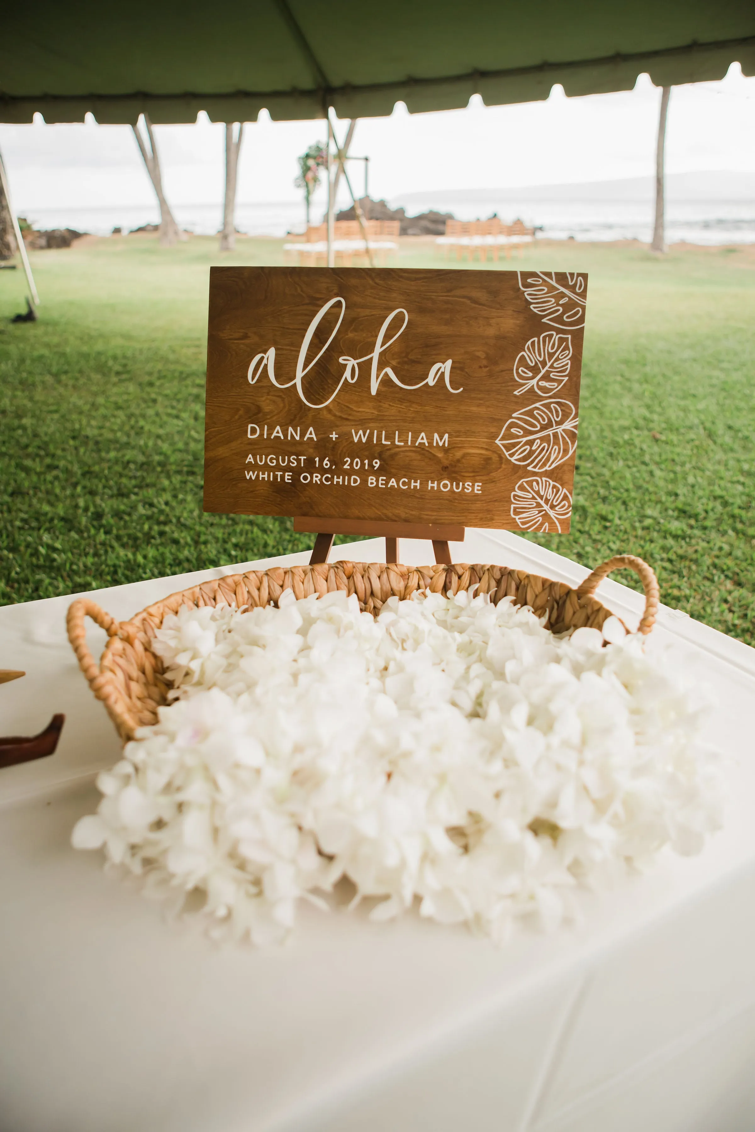 White Orchid Lei