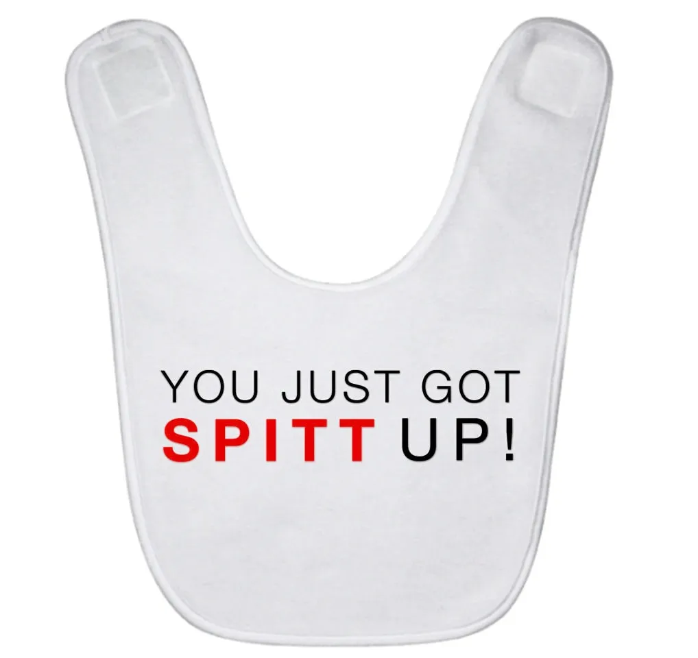 You Just Got Spitt Up Baby Bib Suits TV Show Louis Litt