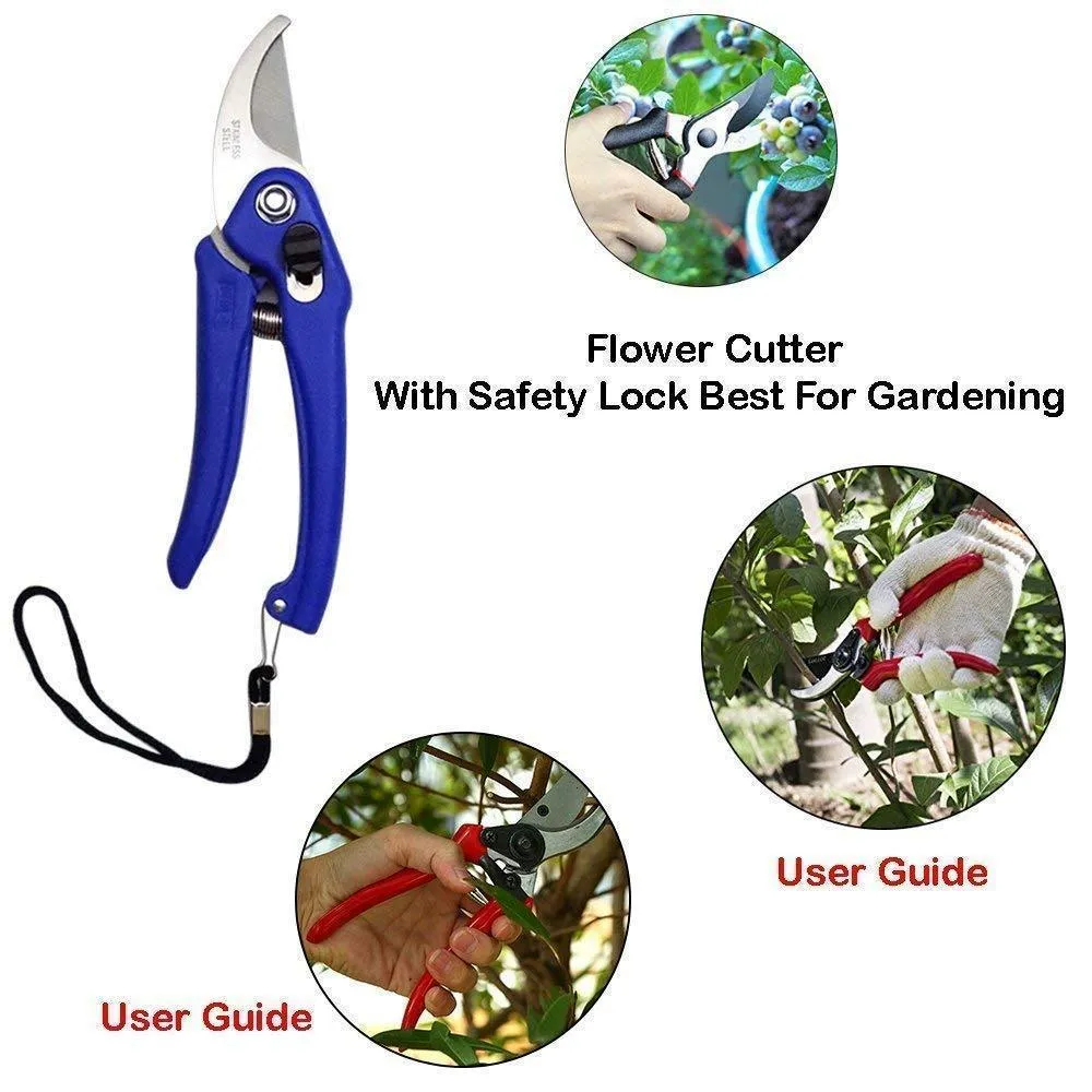 Your Brand Gardening Tools - Garden Gloves with Claws for Digging and Planting, 1 Pair Ergonomic Grip, Incredibly Sharp Secateurs